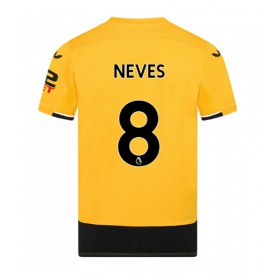 Herren Fußballbekleidung Wolves Ruben Neves #8 Heimtrikot 2022-23 Kurzarm